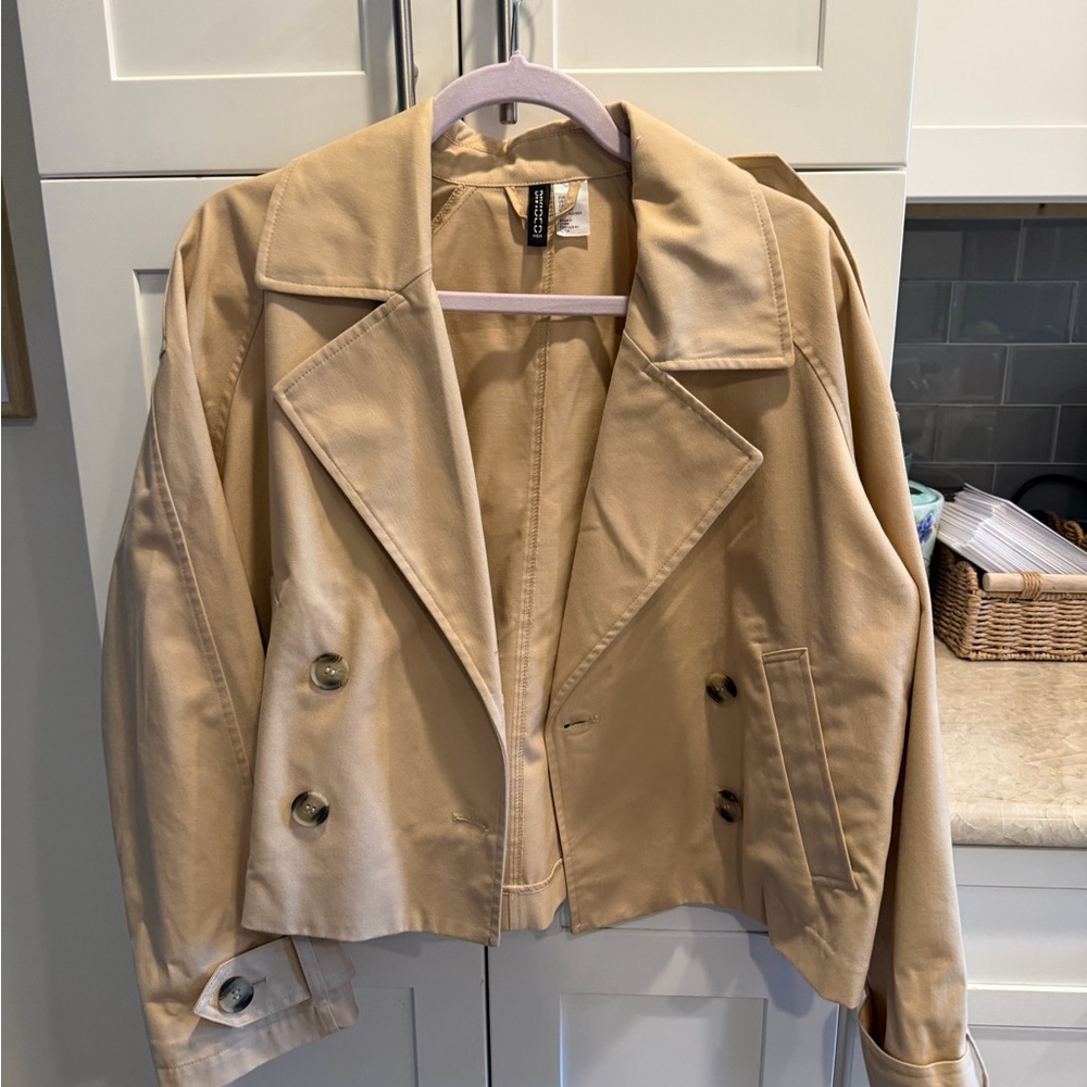 H&M Divided oversized cropped jacket